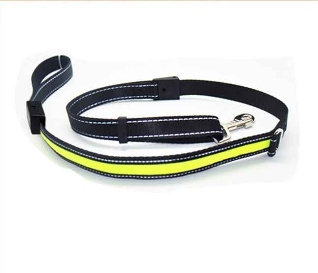 Fluorescent Dog Collar - Safety Glow - Amanluxe
