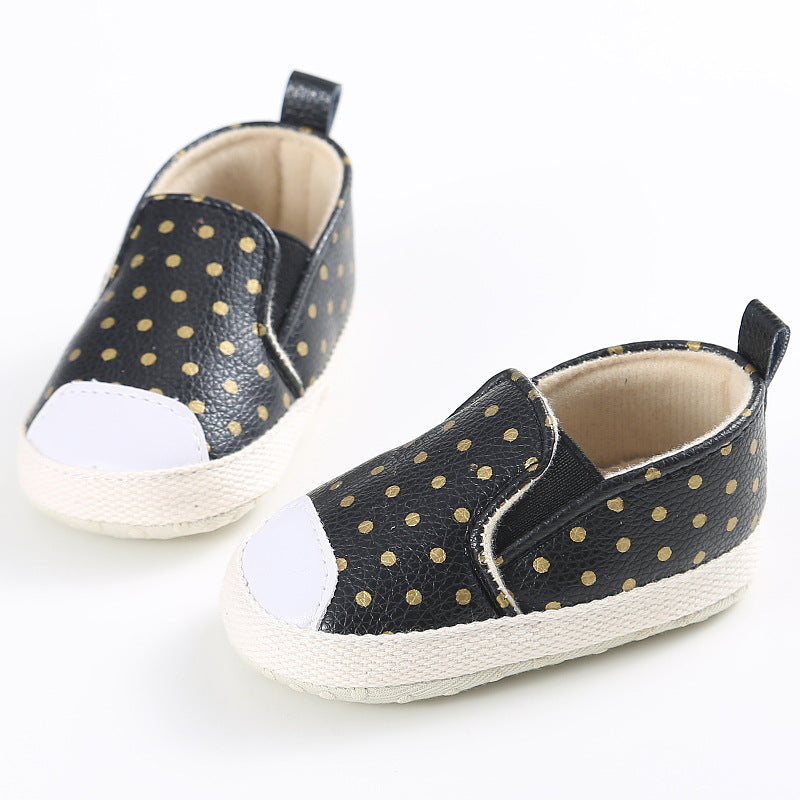 Baby shoes rattan dot shoes