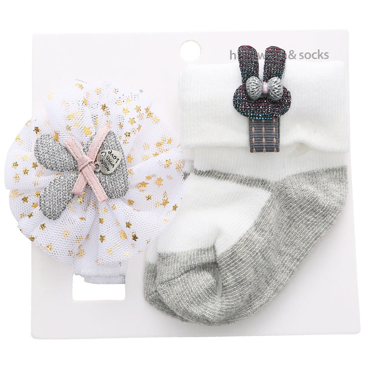 New Bow Princess Cotton Baby Socks
