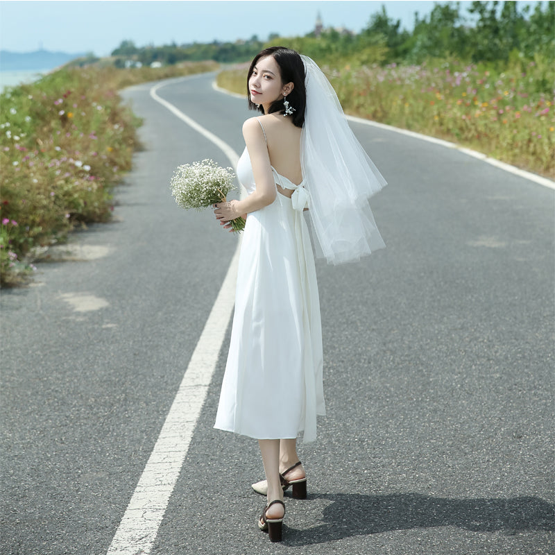 Minimalist Seaside Beach Photo Dress