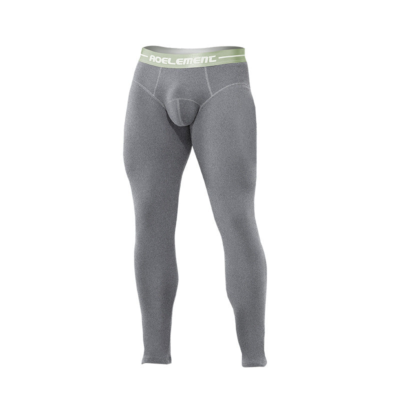 Thermal Underwear Men's Underwear Single Piece Thickened Fleece Pants