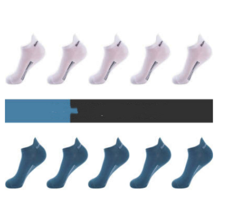 Socks Men's Cotton Socks Thin Exercise Socks Mesh Breathable Low Top Socks Handle Socks Ankle Socks