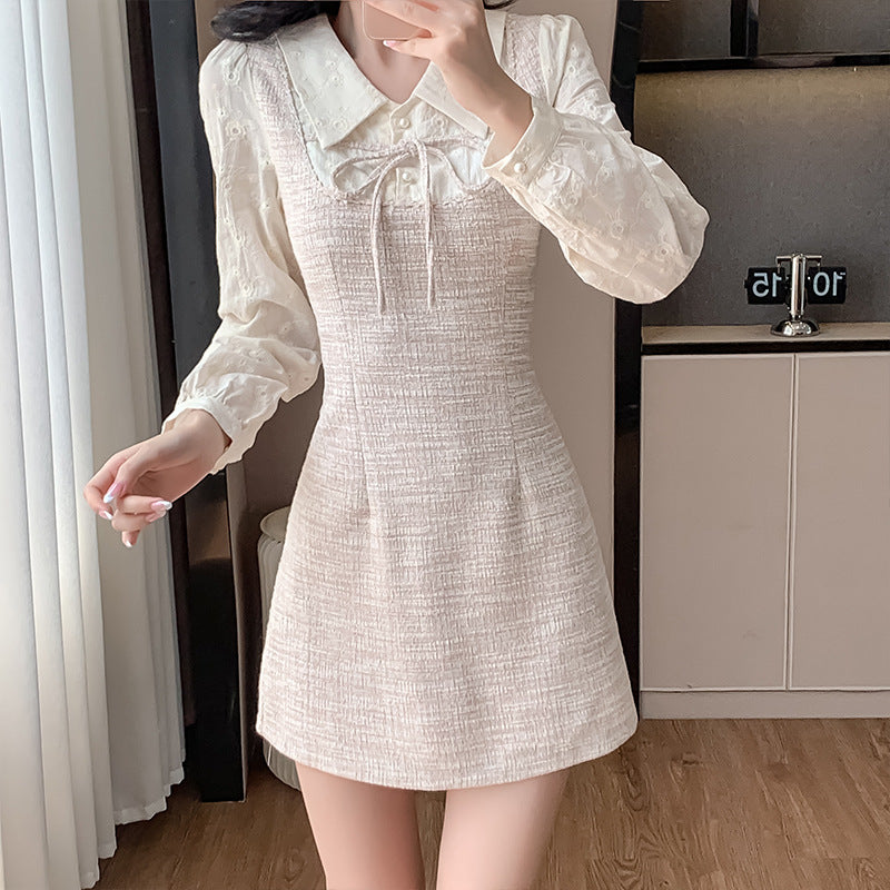 Women's Autumn Fake Two-piece Skirts