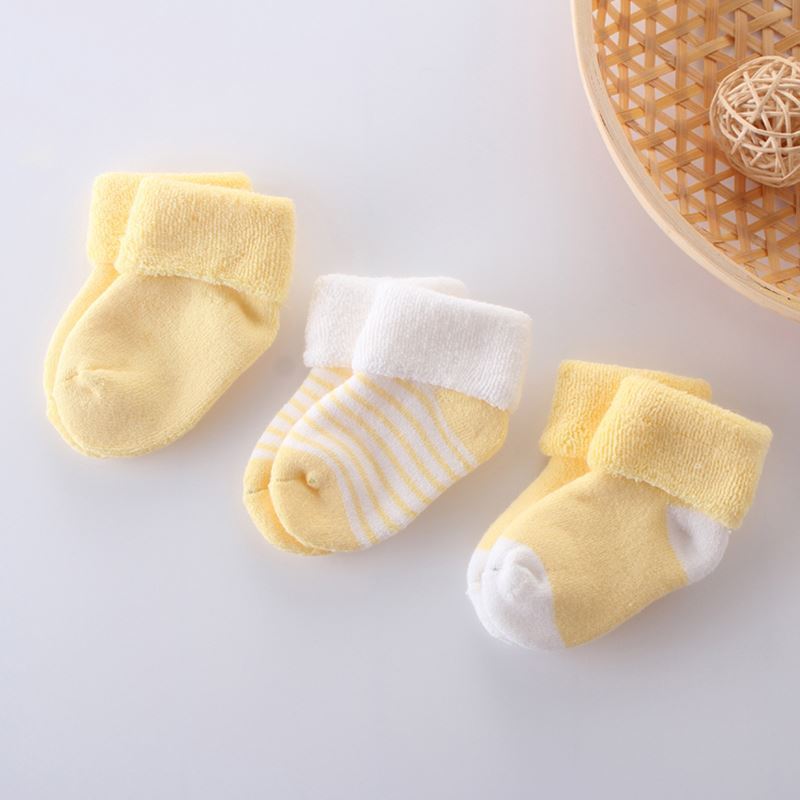 Newborn Baby Socks Extra Small One Year Old Baby Fall Female Newborn Socks