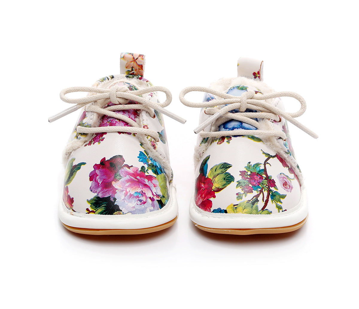 Non-slip Baby Toddler Shoes Baby Shoes Lace-up Indoor Shoes