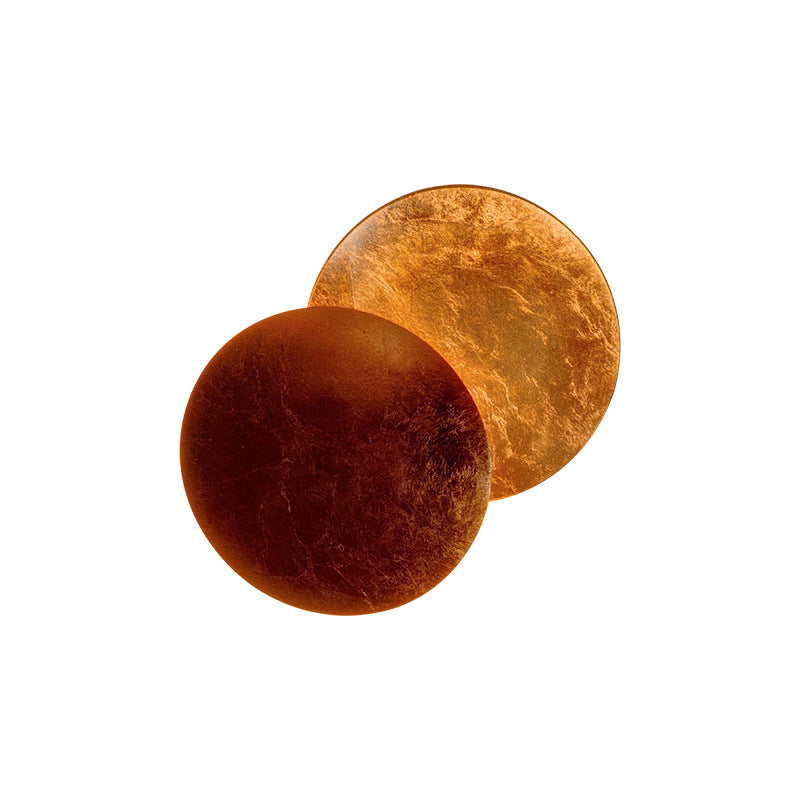 Nordic Modern Minimalist Moon Concept Solar Eclipse Wall Lamp