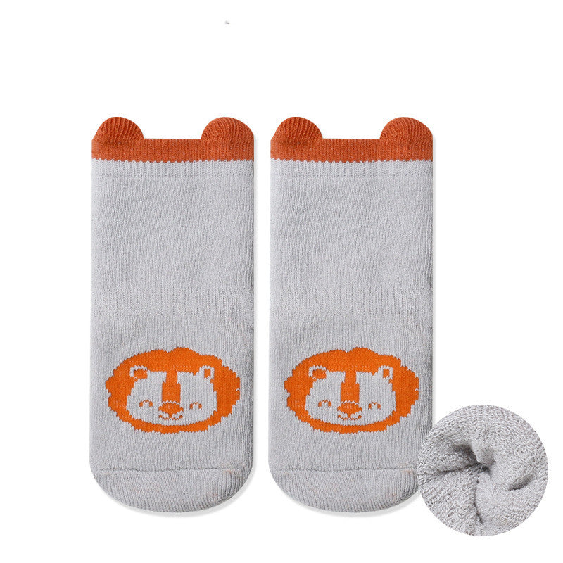 Autumn And Winter Thick Cartoon Towel Socks Baby Socks