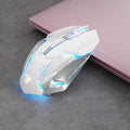 Wireless Bluetooth Mouse Rechargeable Silent Silent  Cute Notebook Mouse