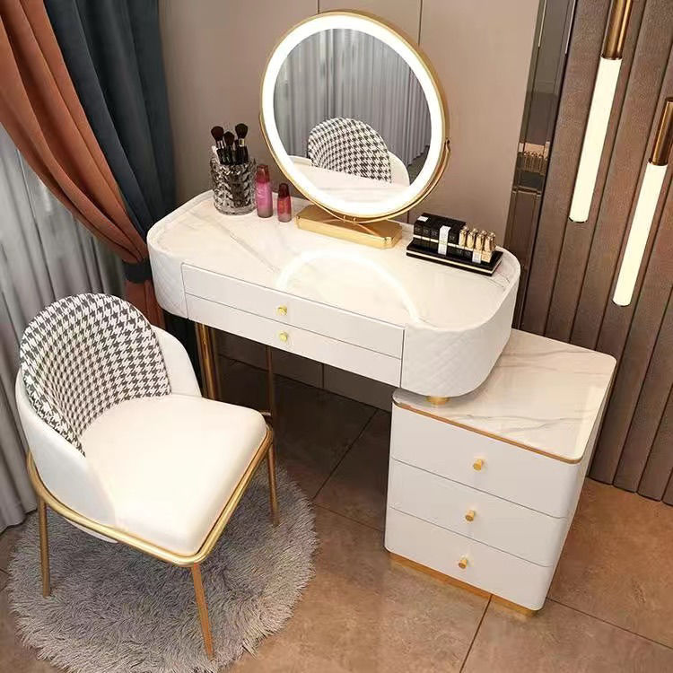 Modern Minimalist Bedroom Dresser Chair Set null