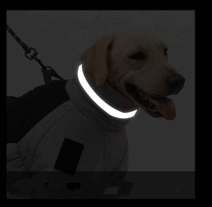 Reflective Dog Coat - Thickened Winter - Amanluxe