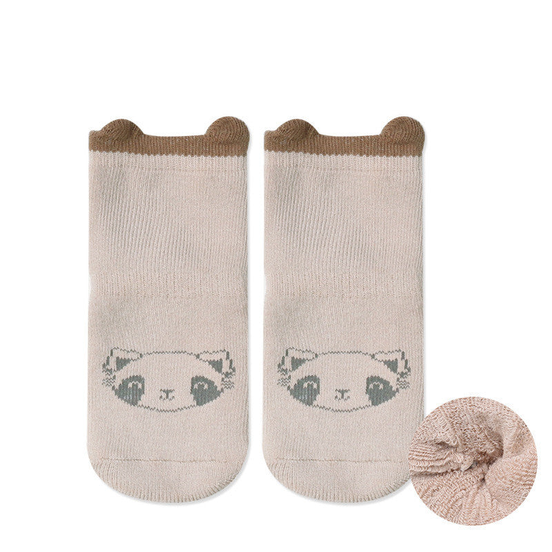 Autumn And Winter Thick Cartoon Towel Socks Baby Socks