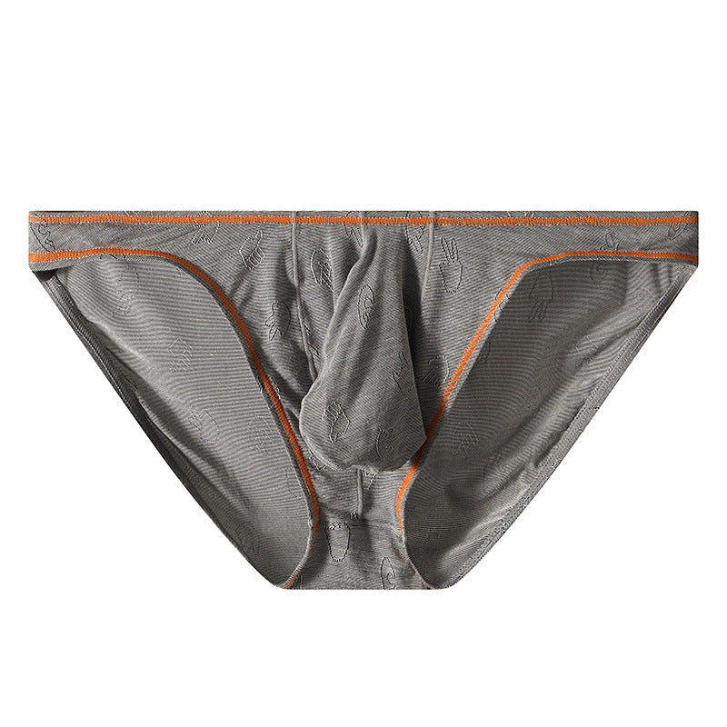 Men's New Ice Silk Underwear Butt-lift Underwear Hip