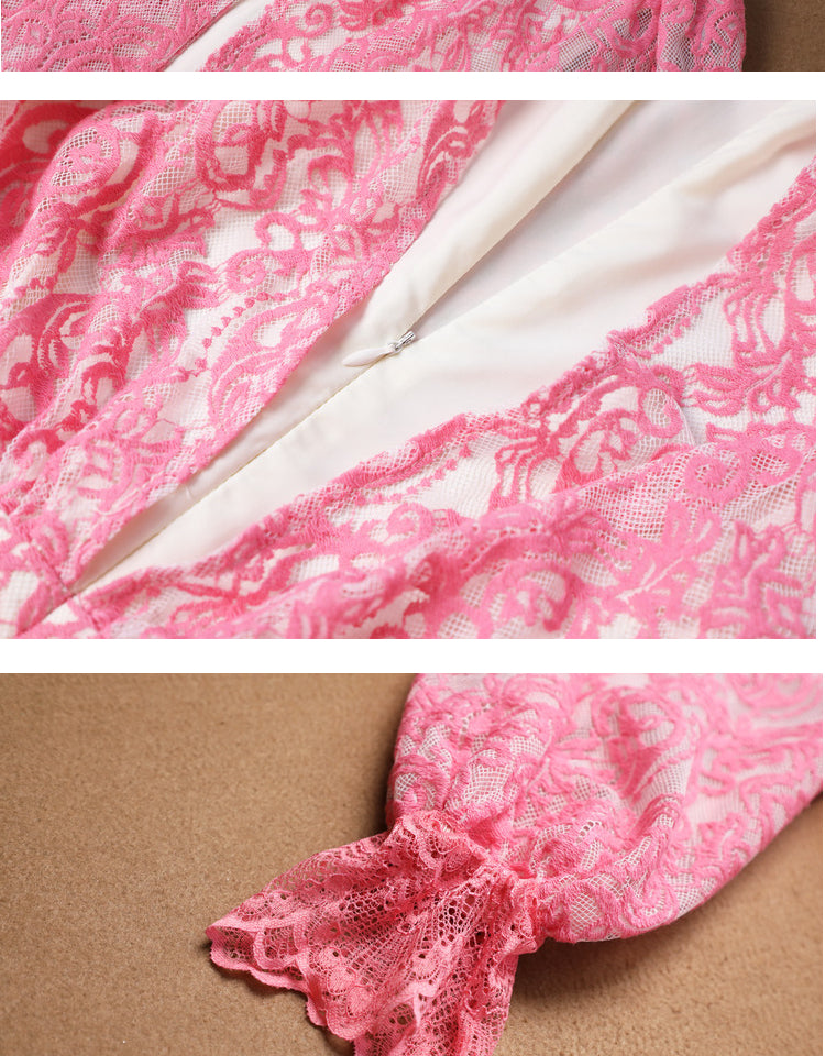 Qianjinfeng Is Popular With Beautiful Lace High-quality Skirts This Year