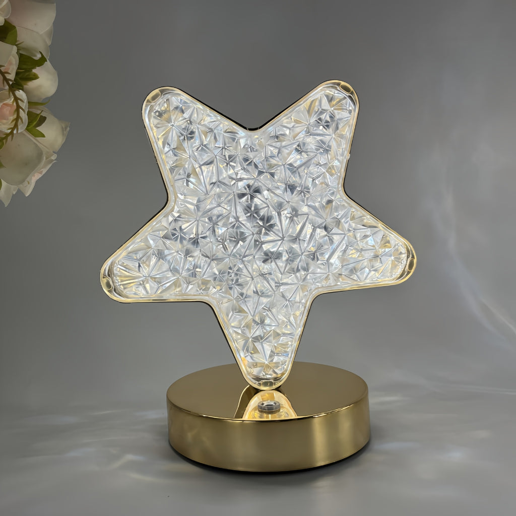 Star Moon Charging Touch Touch Small Night-light Table Lamp