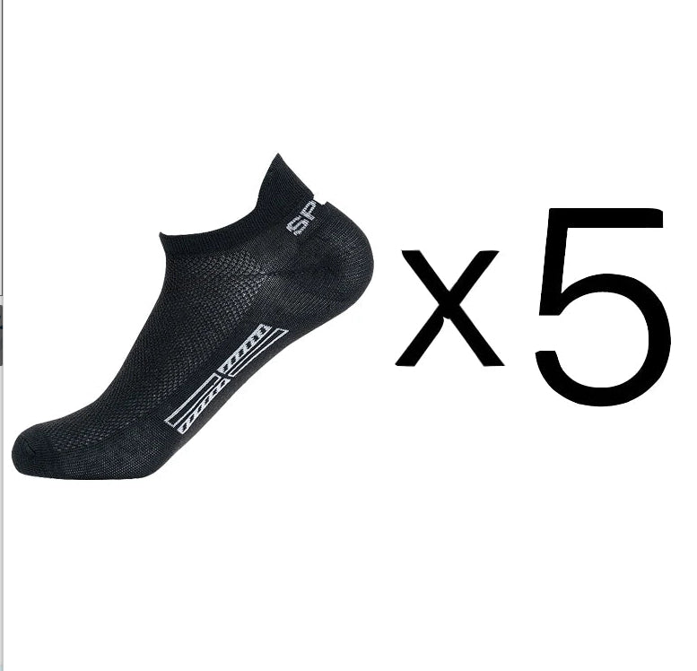 Socks Men's Cotton Socks Thin Exercise Socks Mesh Breathable Low Top Socks Handle Socks Ankle Socks