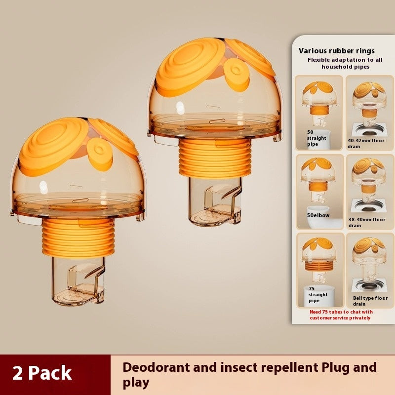 Kitchen Downcomer Three-way Deodorant Sealing Plug Deodorant-proof Artifact
