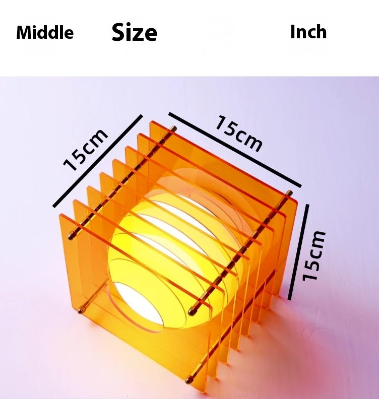 Diy Moon Light Acrylic Melaleuca Lamp Night Light Ambience Light