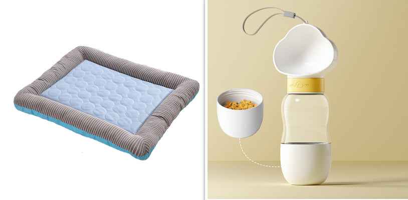 Pet Cooling Pad - Ice Silk Summer Mat - Amanluxe