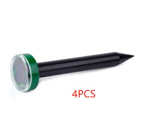 Solar ultrasonic mouse repeller