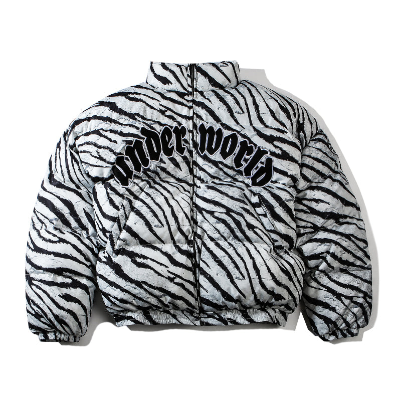 Men's National Tide Padded Jacket Winter Thickened Baseball Jacket