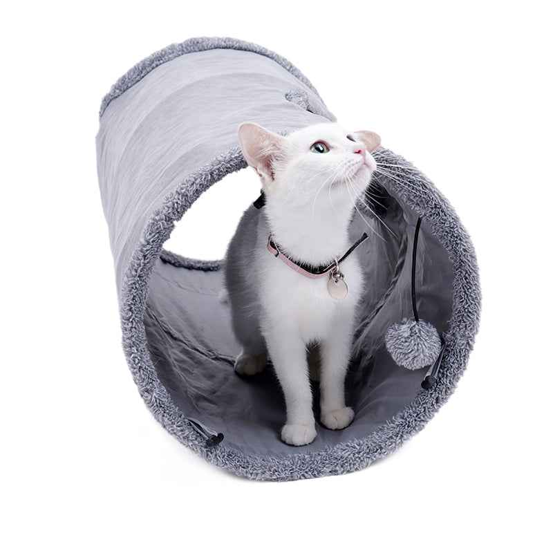Cat Tunnel Toy - Interactive Play - Amanluxe