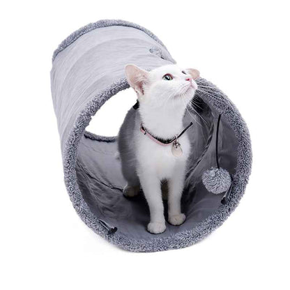 Cat Tunnel Toy - Interactive Play - Amanluxe