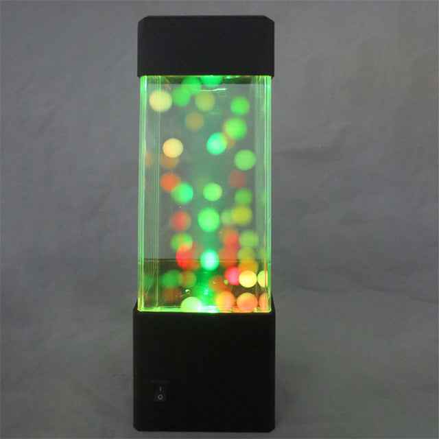 LED Jellyfish Night Light - Colorful Aquarium - Amanluxe