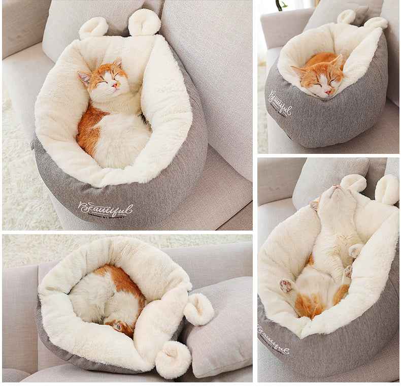 Pet Dog Bed - Warming Sleeping Bag - Amanluxe