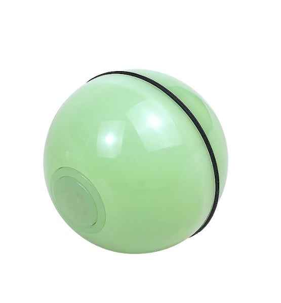 LED Laser Rolling Cat Toy Ball - Interactive - Amanluxe