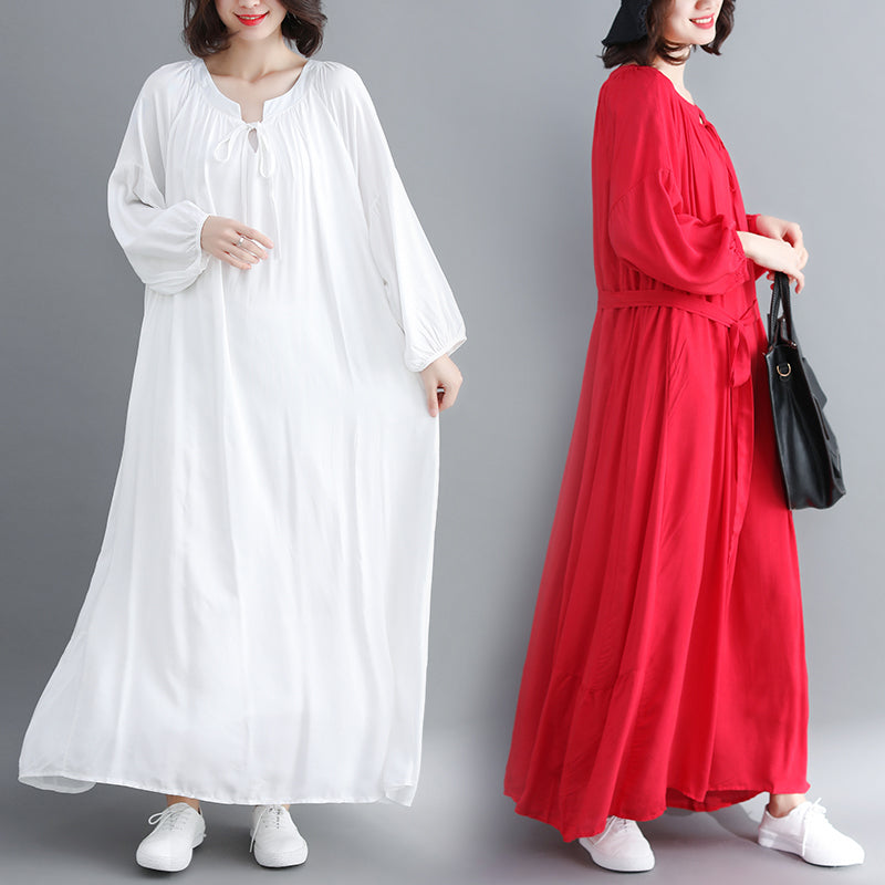 Women's Autumn Loose Cover Belly Hide Meat Fashionable Long Skirts