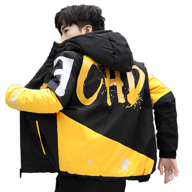 Winter leisure warm quilted jacket