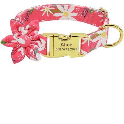 Personalized Dog Collar - Custom Engraved - Amanluxe