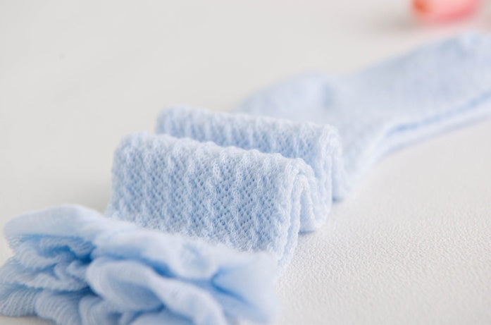Medium and Small Children's Tube Socks Baby Mesh Mosquito Socks