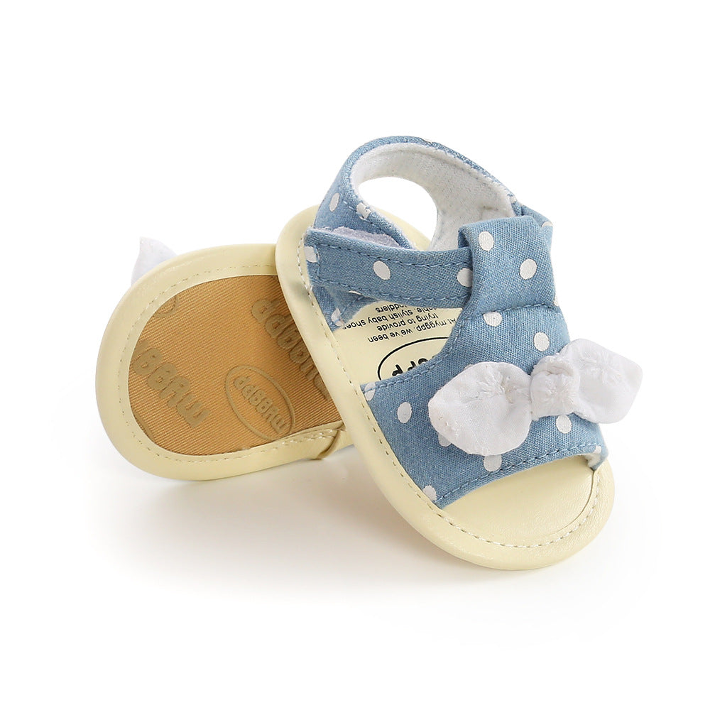 Bowknot Baby Sandals Baby Shoes Soft Sole Toddler Shoes