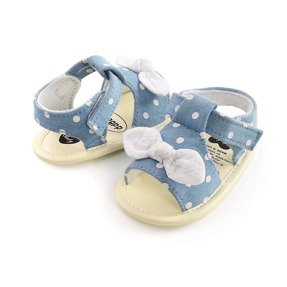 Bowknot Baby Sandals Baby Shoes Soft Sole Toddler Shoes