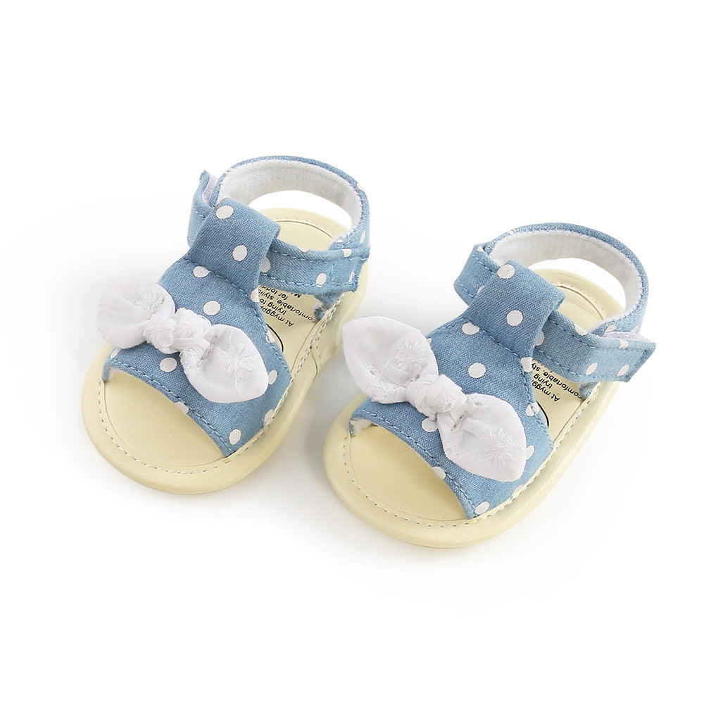 Bowknot Baby Sandals Baby Shoes Soft Sole Toddler Shoes