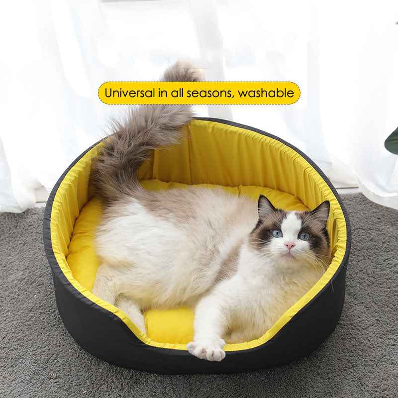 Winter Pet Kennel - Universal Washable Bed - Amanluxe