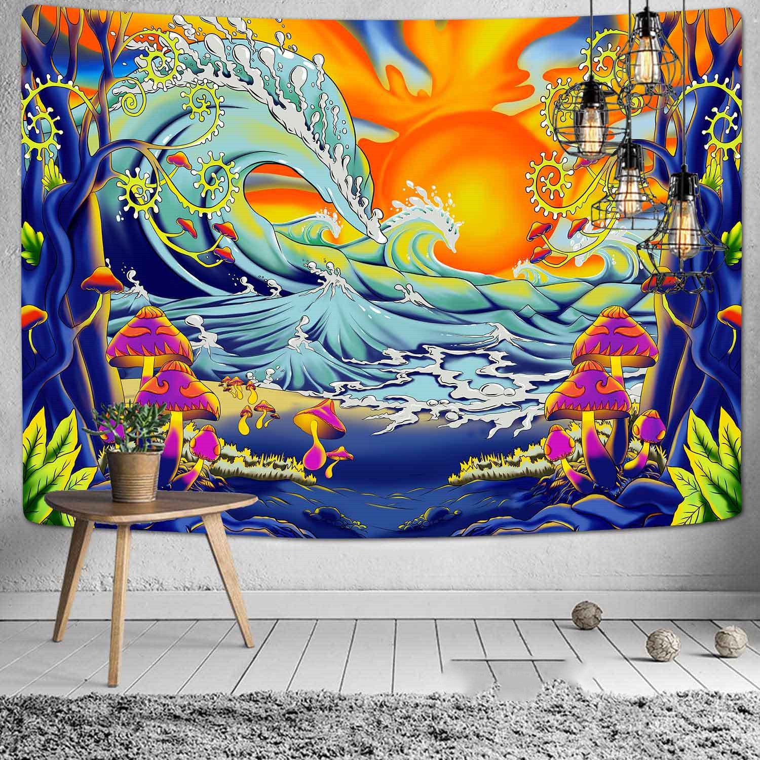Home Tapestry Wall Hanging Beach Towel Beach Sitting Blanket