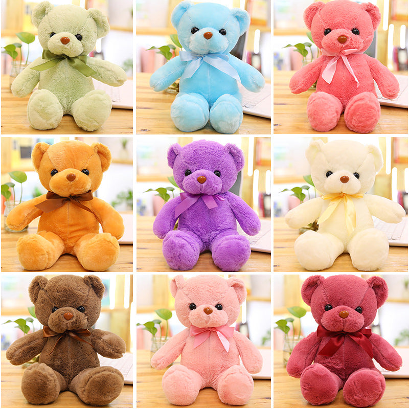 Little Bear Doll Teddy Bear Plush Toy Grab Machine Doll Small Cute Hug Bear Doll Custom
