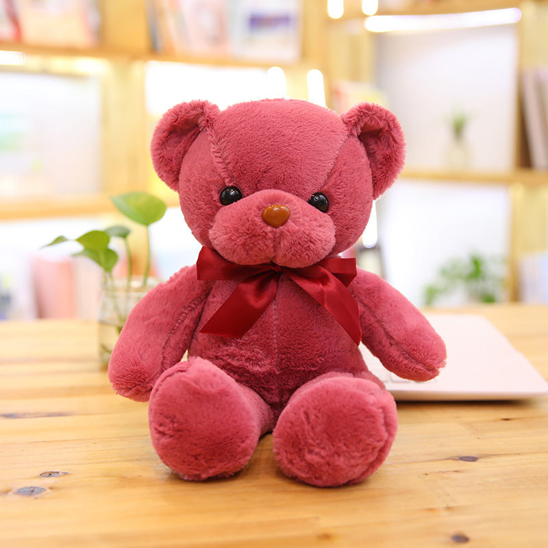Little Bear Doll Teddy Bear Plush Toy Grab Machine Doll Small Cute Hug Bear Doll Custom