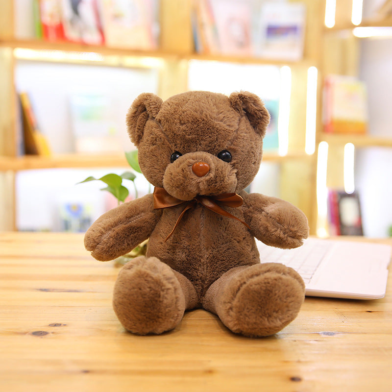 Little Bear Doll Teddy Bear Plush Toy Grab Machine Doll Small Cute Hug Bear Doll Custom