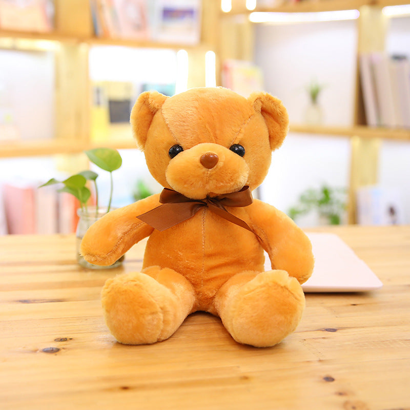 Little Bear Doll Teddy Bear Plush Toy Grab Machine Doll Small Cute Hug Bear Doll Custom