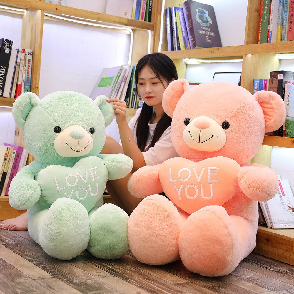 Leisure Love Teddy Bear Big Bear Doll Plush Toy Large Hug Bear Doll Hug Sleeping Pillow
