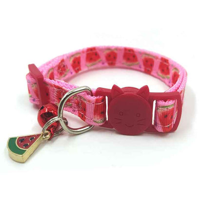 Cat Collar with Bell - Print Design - Amanluxe