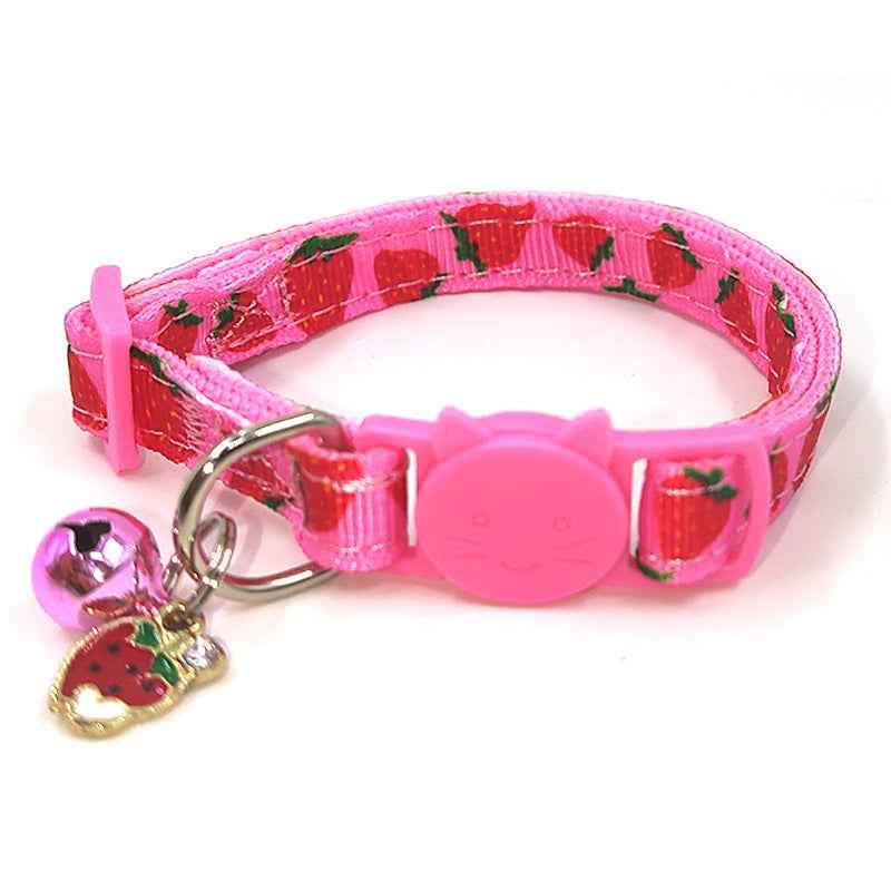 Cat Collar with Bell - Print Design - Amanluxe