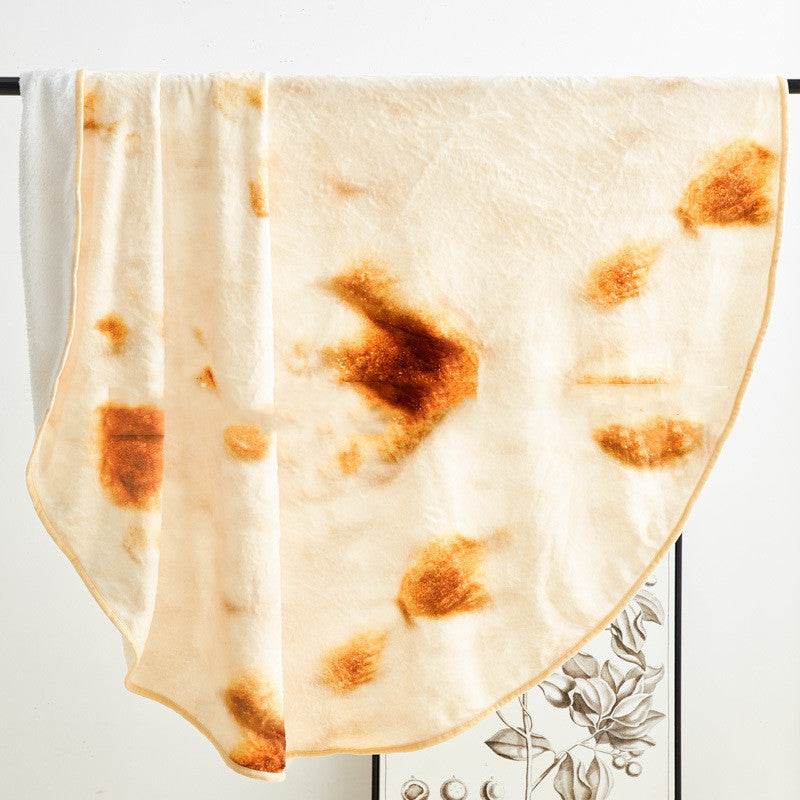 Pizza Tortilla Tortilla Blanket Pita Lavash Soft Blanket
