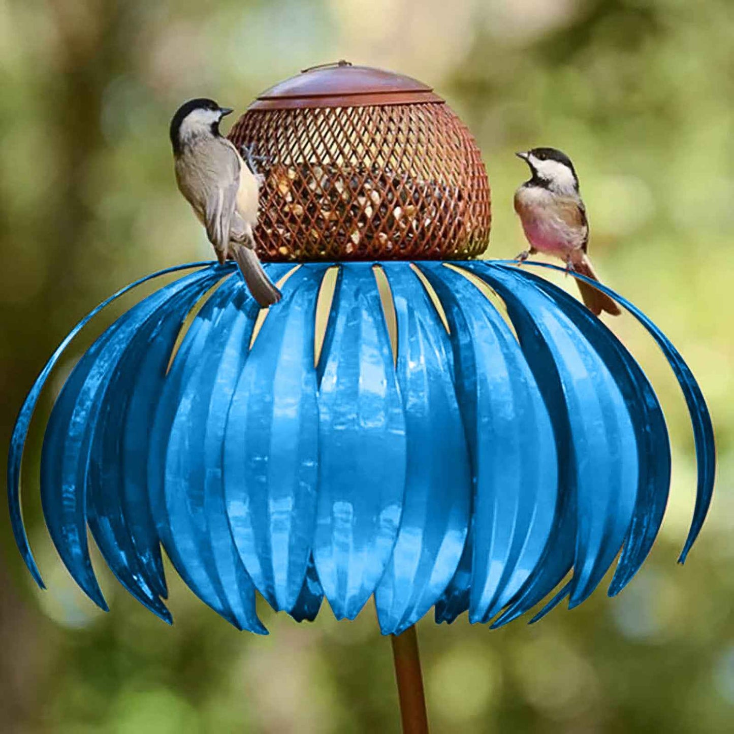 Petal Shape Bird Feeder - Wire Garden - Amanluxe