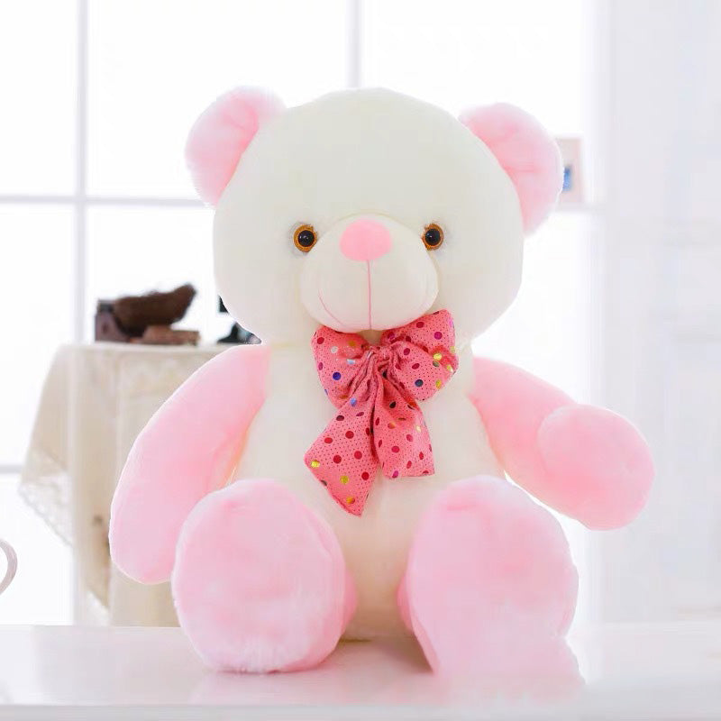 Cute Induction Glowing Teddy Hug Bear Doll