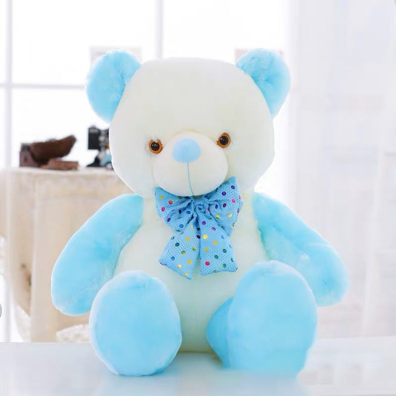 Cute Induction Glowing Teddy Hug Bear Doll