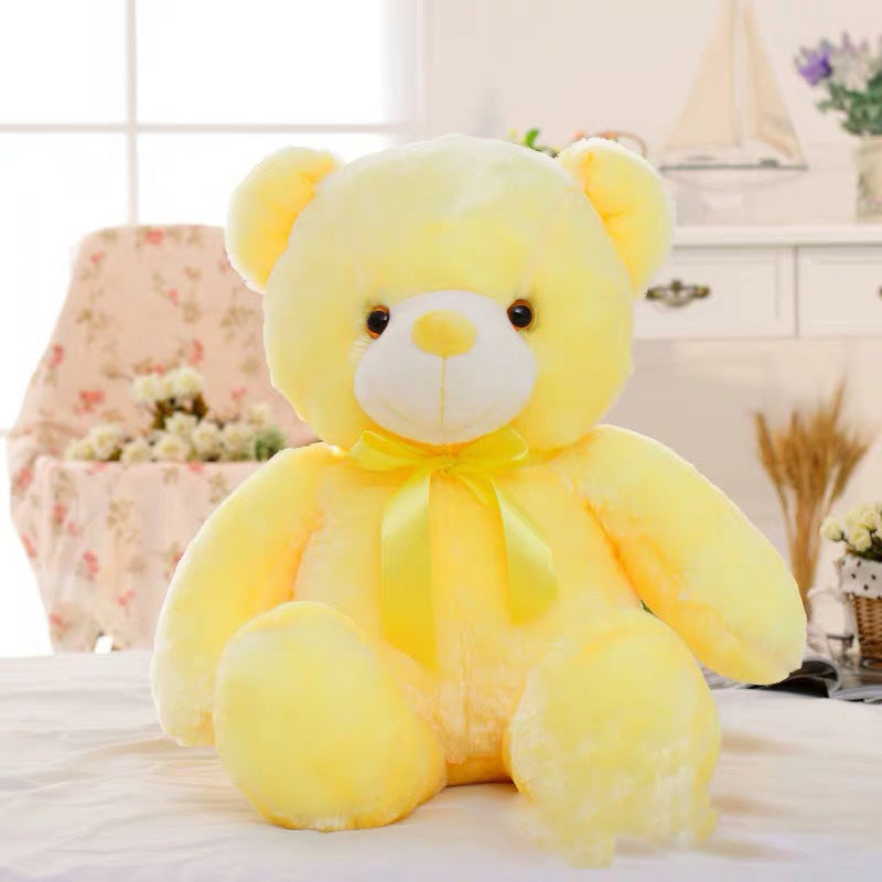 Cute Induction Glowing Teddy Hug Bear Doll